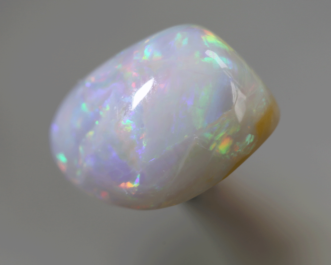 Fossil opal in freeform