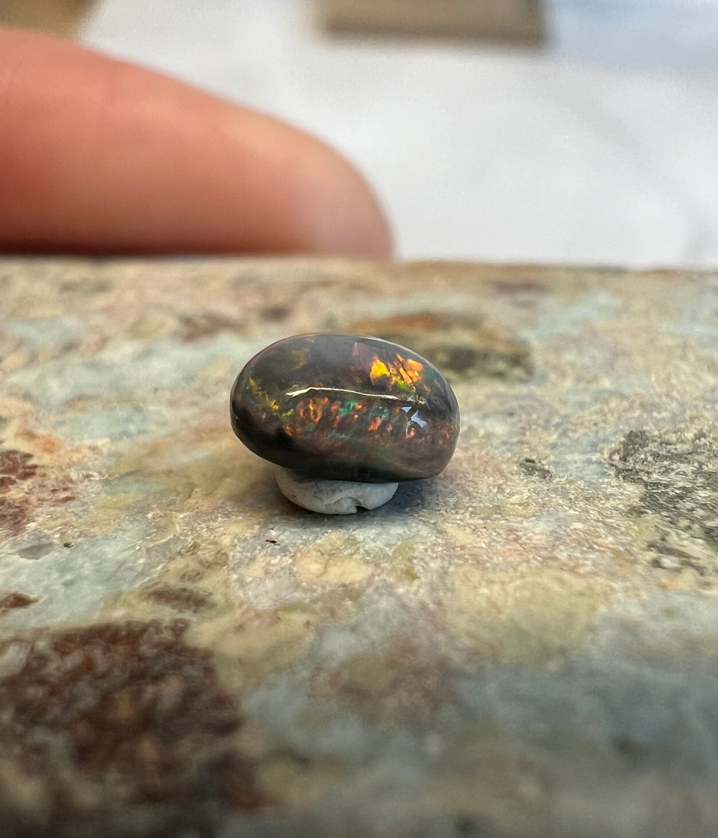 0.61 ct Black Opal