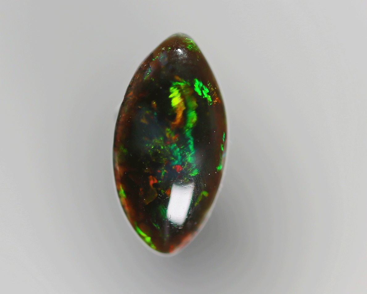 1.2 ct black crystal opal