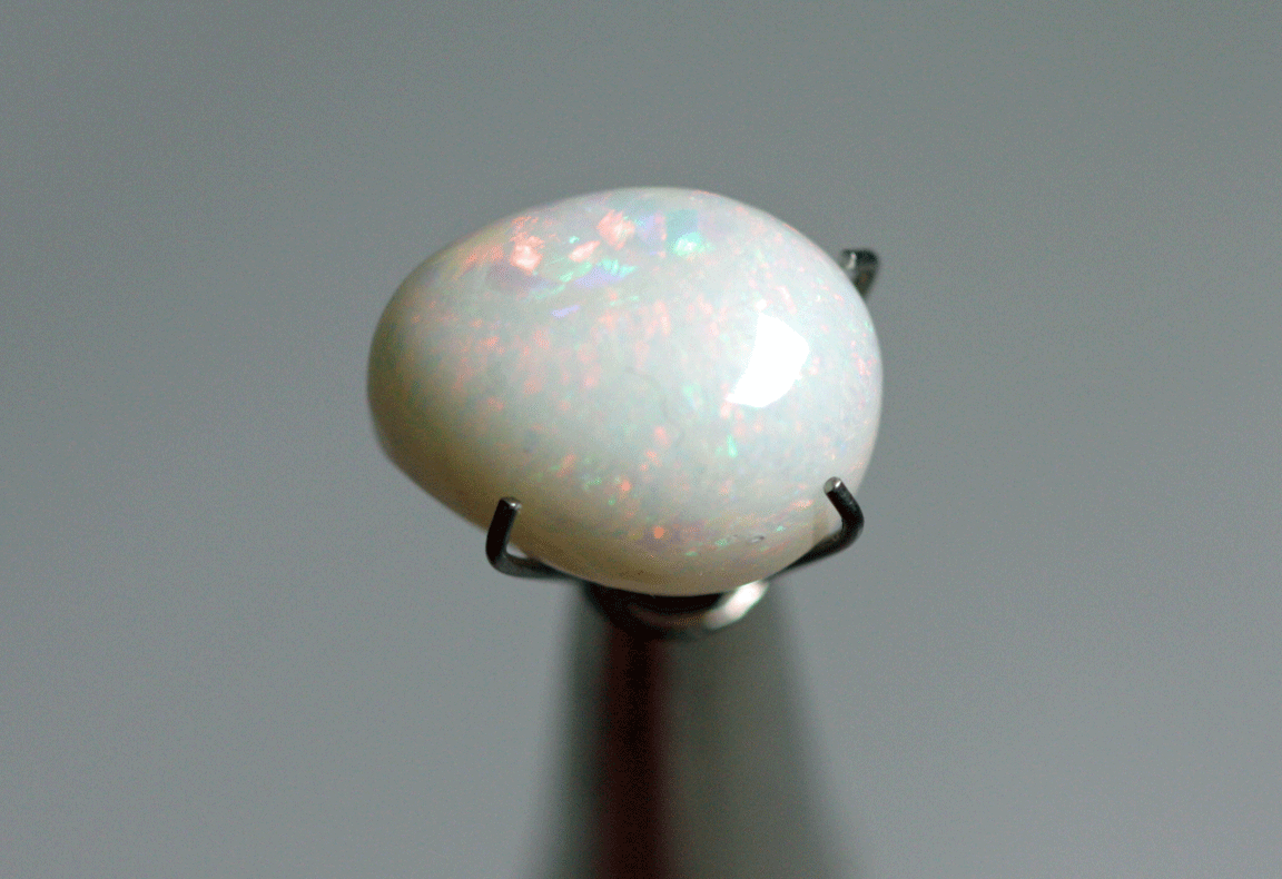 12 ct white opal trio