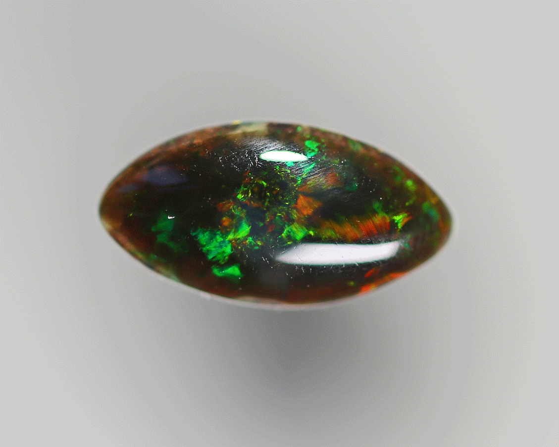 1.2 ct black crystal opal