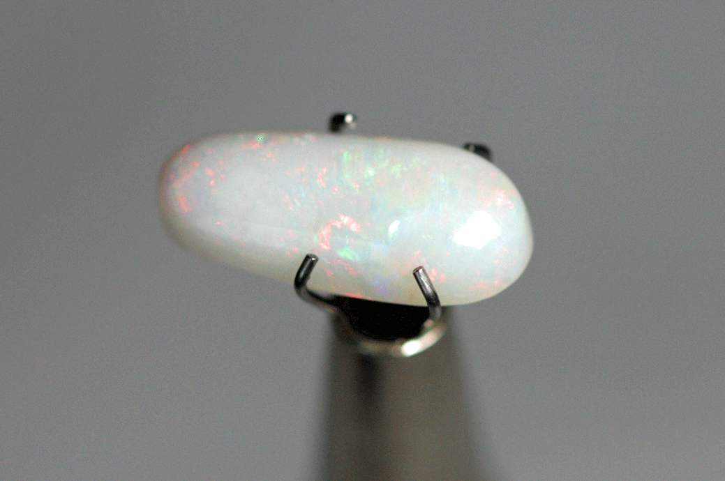 12 ct white opal trio