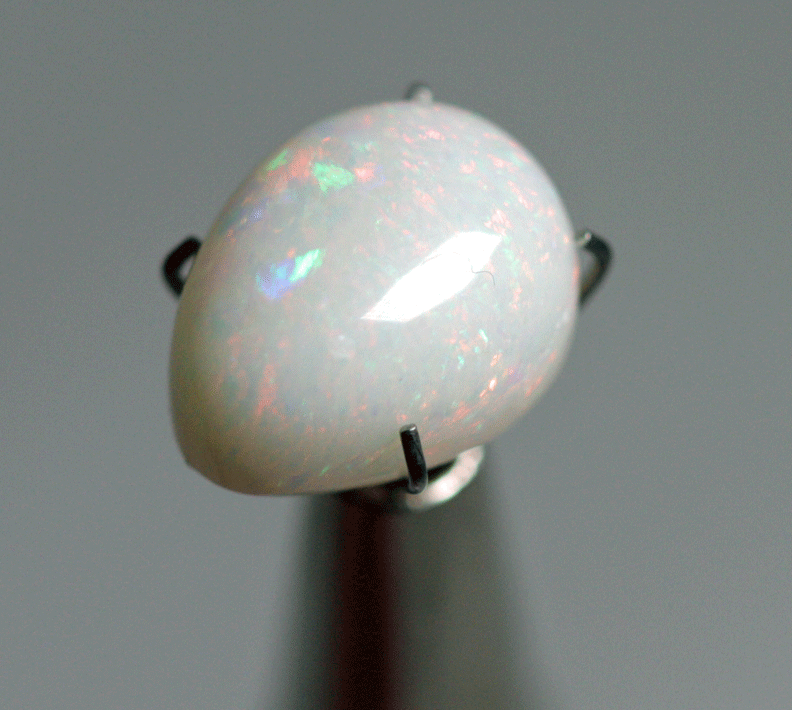 12 ct white opal trio