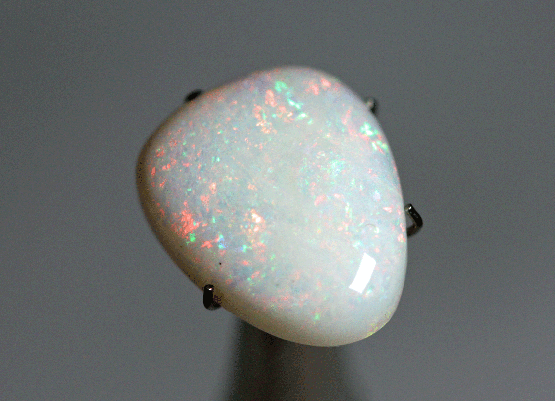 12 ct white opal trio