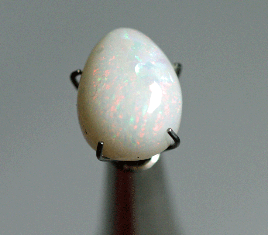 12 ct white opal trio